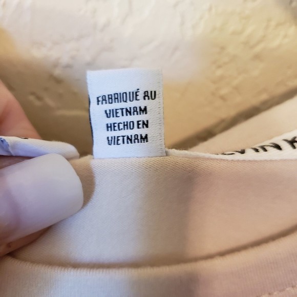 CALVIN Klein Jeans Women's Tan Sneaker Dress Size Medium - Picture 3 of 9